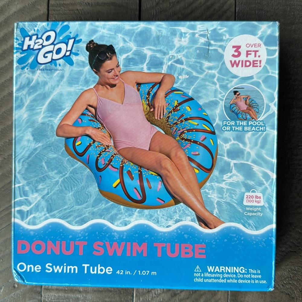 Bestway H2O Go! 3FT. Wide Donut Floatie Swim Tube (NEW)